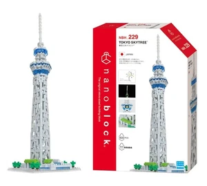 Nanoblock Tokyo Skytree 600Pcs Japan Landmark Series NBH_229 New - Picture 1 of 1