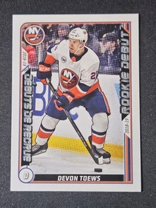 19-20 Topps Devon Toews Rookie 🚨🚨🚨 New York Islanders - Picture 1 of 2