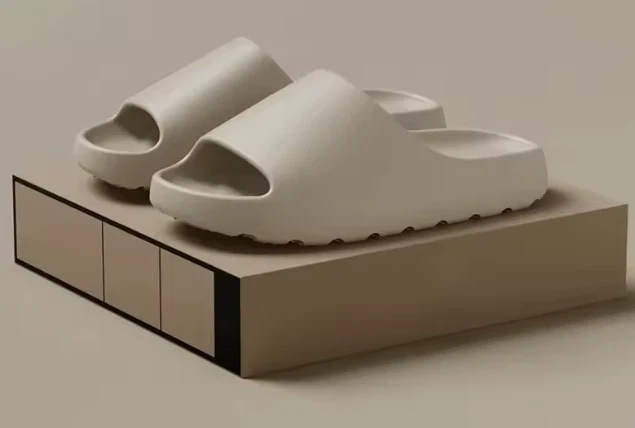 Adidas Yeezy Style Slides Fashion Brand Unisex Classic Sports Sandals White - Image 1 of 1