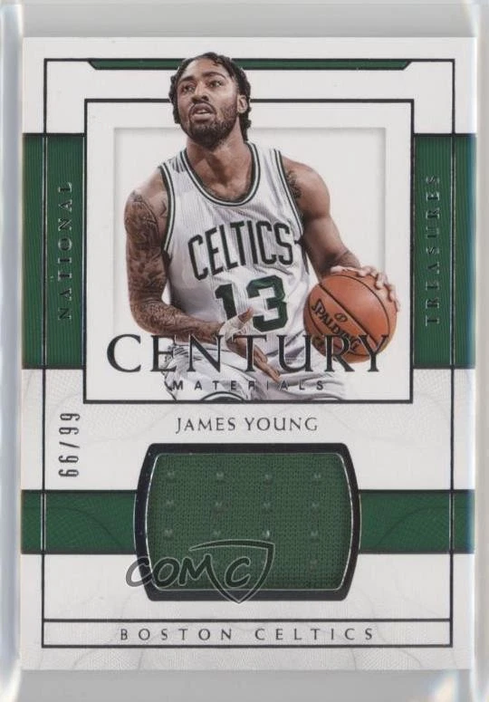 2016-17 Panini National Treasures Century Materials /99 James Young #28 - Image 1 of 2