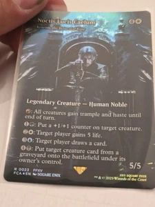 MTG Final Fantasy Noctis Lucis Caelum Borderless Foil Englisch NM - Bild 1 von 2