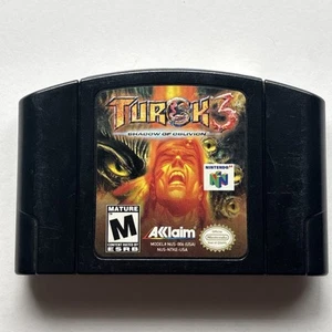 Turok 3 Shadow of Oblivion Nintendo 64 N64 Original Gereinigt Getestet Retro Reif - Bild 1 von 10