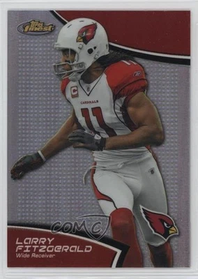 2011 Topps Finest Refractor Larry Fitzgerald #90 - Image 1 of 3