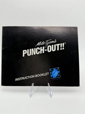 Mike Tyson's Punch Out First Print NES Manual - Image 1 of 3