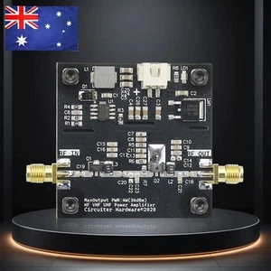 0.5-800MHz 40dB Gain HF VHF UHF RF Power Amplifier HF VHF UHF Amp for Ham Radio - Zdjęcie 1 z 9