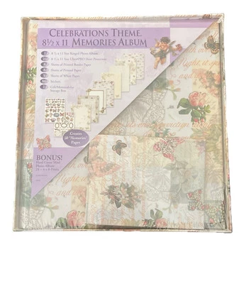 Celebrations Theme  8.5x11 Memories Kit. Scrapbooking/ Photo Album.Create 50 Pg. - Image 1 of 4