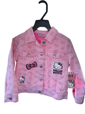 Chaqueta vaquera Hello Kitty para niñas talla 3T Foto 1 de 4