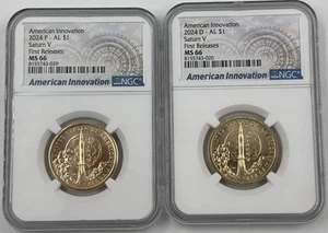 2024 PD AMERICAN INNOVATION ALABAMA V ROCKET NGC MS66 FIRST RELEASES ⭐SHIPS NOW⭐ - Picture 1 of 2