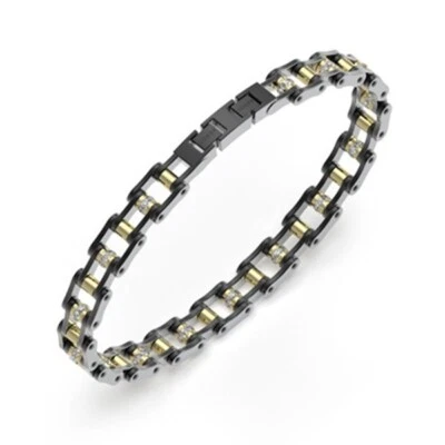 Guess Mens Bracelet- Bike Chain Link RRP £75.00 - Image 1 of 3