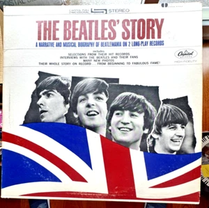 THE  BEATLES          LP     THE  BEATLES    STORY   - Picture 1 of 7