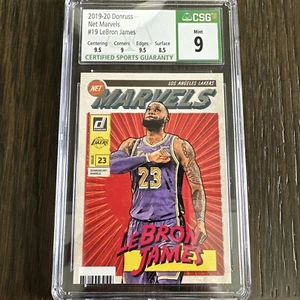 2019-20 Panini Donruss Net Marvels LeBron James CSG 9 - Picture 1 of 2