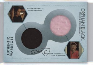 2016 Cryptozoic Orphan Black Season 1 Dual Wardrobe Relics #DM3 d8k