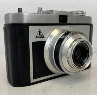 Cámara fotográfica Tower Modelo 50 Steinheil Munchen Cassar 1:2.8 - PIEZAS/REPARACIÓN Foto 1 de 4
