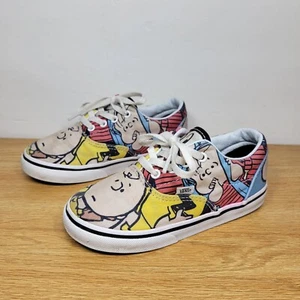 Vans Off The Wall Peanuts Kids Size 10 Charlie Brown Kids Shoes FREE SHIPPING  - Picture 1 of 12
