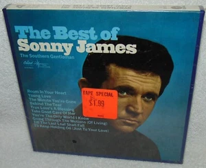 THE BEST OF SONNY JAMES CAPITOL REEL TO REEL TAPE X2615 3.75 IPS NEW SEALED - Picture 1 of 2