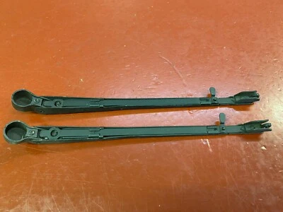 NOS DODGE MILITARY JEEP WWII ADJUSTABLE WIPER ARM PAIR ANCO #1 7 1/2" - 12" - Image 1 of 4