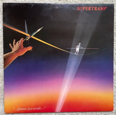 SUPERTRAMP - "...FAMOUS LAST WORDS..."  - VINYL LP RECORD - 1982 - AMLK 63732 - Image 1 of 4