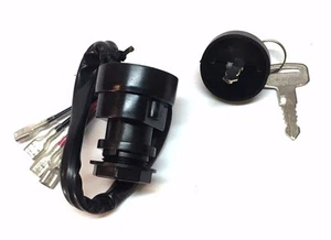INTERRUPTOR LLAVE DE ENCENDIDO CON 2 LLAVES POLARIS TRAIL BOSS 250 1993 1994 1995 ATV NUEVO - Imagen 1 de 1