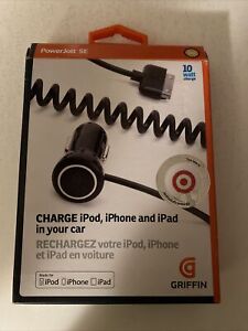 Griffin PowerJolt SE GC23090 Auto Adapter CHARGE ipod, iphone and ipad in car