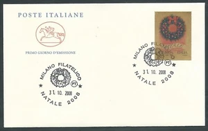 2008 ITALIA CAVALLINO NATALE 2,80 ANNULLO 31.10.2008 NO TIMBRO ARRIVO - CG - Picture 1 of 1