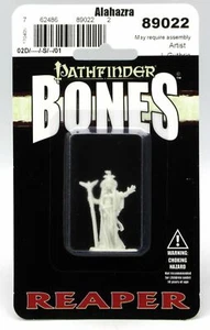 Reaper 89022 Alahazra (Pathfinder Bones) Iconic Oracle Female Cleric Mage Wizard - Picture 1 of 3