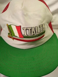 vintage Italia Trucker Mesh Style Cap Hat from Cardinal Custom Cap Company  - Picture 1 of 9