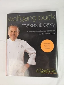 Signed Copy Of Wolfgang Puck Makes It Easy - A Step by Step Recipe Collection - Picture 1 of 10