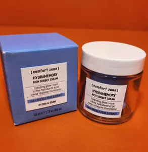 Crema sorbete rica en hidratación Comfort Zone Hydramemory Hydra & Glow brillo hidratante 1,78 oz - Imagen 1 de 7