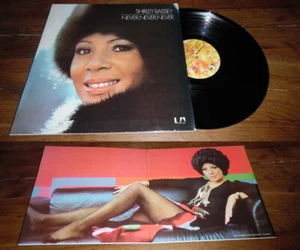 SHIRLEY BASSEY - Never, Never, Never LP ORG French Press 73' Soul Funk - Picture 1 of 1