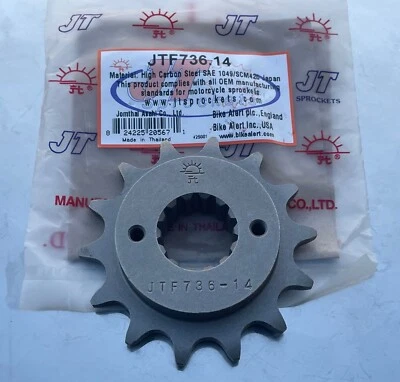 Ritzel 14 Z Ducati Monster, 600, 620, 750, 900, SS, Supersport, JTF 736-14, neu - Bild 1 von 2