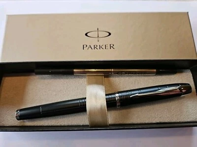 Parker IM Premium,  Rollerball,  Mattschwarz,  In Geschenkbox,  Neu - Bild 1 von 4