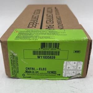 NUEVO tablero de control de refrigerador genuino OEM para Whirlpool W11035839 - Imagen 1 de 3