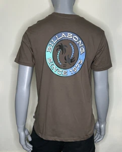 Billabong - Mens - T Shirt - Tropical Pets Tee - Brown - Surf Clothing - Picture 1 of 7