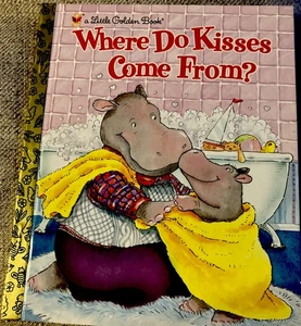 Where Do Kisses Come From - Little Golden Book - Imagen 1 de 8