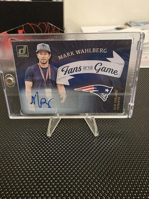2022 Panini Donruss - Fans of the Game Mark Wahlberg #FG-MW Autographs (AU) - Image 1 of 2