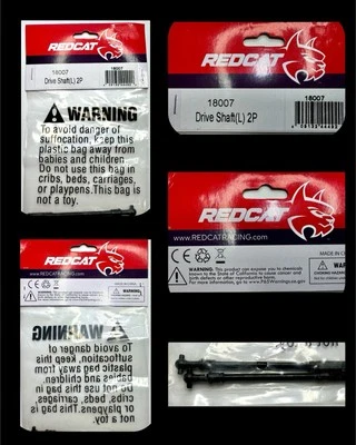 Redcat Racing Everest-10 Drive Shafts (L) 2 Pieces #18007 Factory Sealed Package - Image 1 of 4