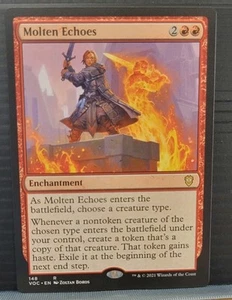 Mtg MOLTEN ECHOES NM Commander Innistrad Crimson Vow 148 - Picture 1 of 2