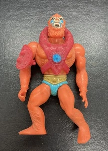 Vintage MOTU Beast Man Action Figure Near Complete With Armor Mattel 1982 Taiwan - Picture 1 of 12