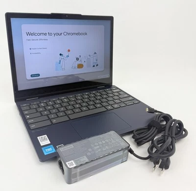 Lenovo Flex 3 12IAN8 12.2" 1920x1200 Touch Intel N100 4GB 64GB Chromebook 2-in-1 - Image 1 of 4