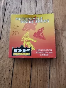 DP Brakes Motorcycle Brake Shoes 9163 NOS - Foto 1 di 3