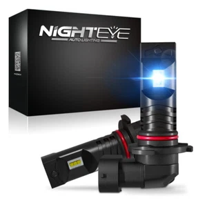 NIGHTEYE LED Fog Light 9006 HB4 Bulbs DRL Halogen Xenon Replacement 1600LM 6000K - Picture 1 of 13