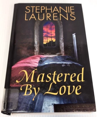 Large Print Mastered by Love Hardcover Book Stephanie Laurens Historical Romance Foto 1 de 4