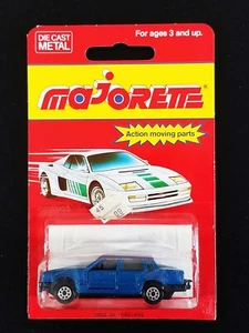 Majorette Volvo 760 GLE / #230 / Azul / Hecho en Francia - Imagen 1 de 7