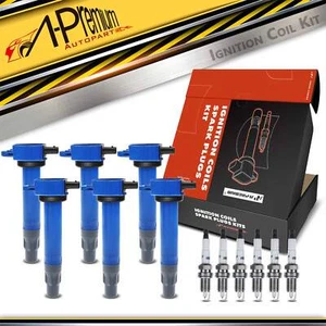 6x Ignition Coil & IRIDIUM Spark Plug Kits for Volkswagen Chrysler Dodge Avenger - Picture 1 of 11