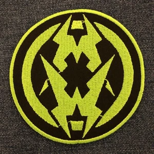 Municipal Waste toxic symbol embroidered patch Havok Anthrax Nuclear Assault - Picture 1 of 1