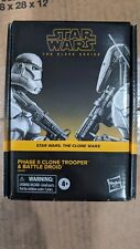 Star Wars Black Series Phase II Clone Trooper & Battle Droid