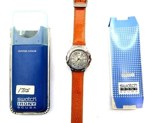 NUEVO Reloj de Buceo Swatch Irony SEALIGHTS YDS100 con Estuche y Papeles 1995 Nuevo de Lote Antiguo Caballeros - Imagen 1 de 11