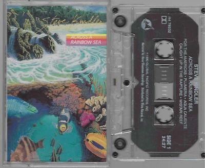 Steve Kindler Across a Rainbow Sea (Cassette, 1990 Global Pacific) VG+-EX - Image 1 of 3