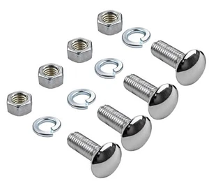 JEGS 83779 Chrome Bumper Bolt Kit - Picture 1 of 5