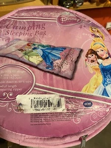 Disney Princess Sleeping Bag for Camping or Sleepover Children Girl. - Picture 1 of 7